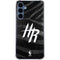 NBA Houston Rockets Black Animal Print Galaxy A35 5G Clear Case